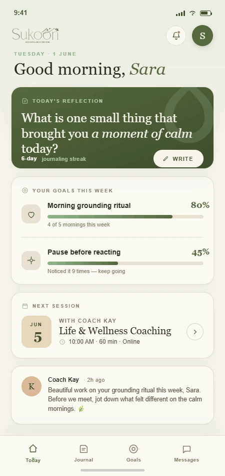 Sukoon Wellness App